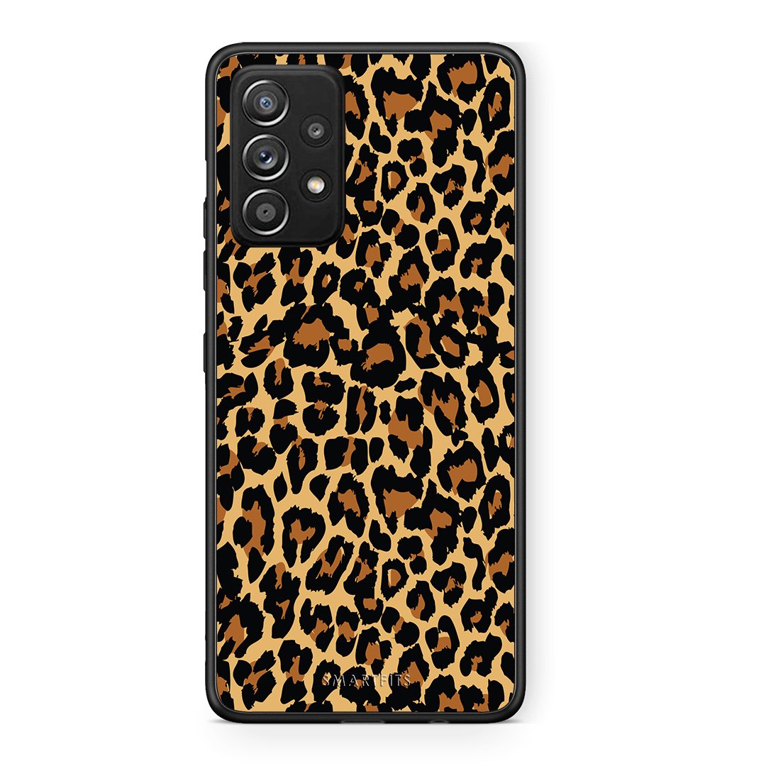 21 - Samsung Galaxy A52 Leopard Animal case, cover, bumper