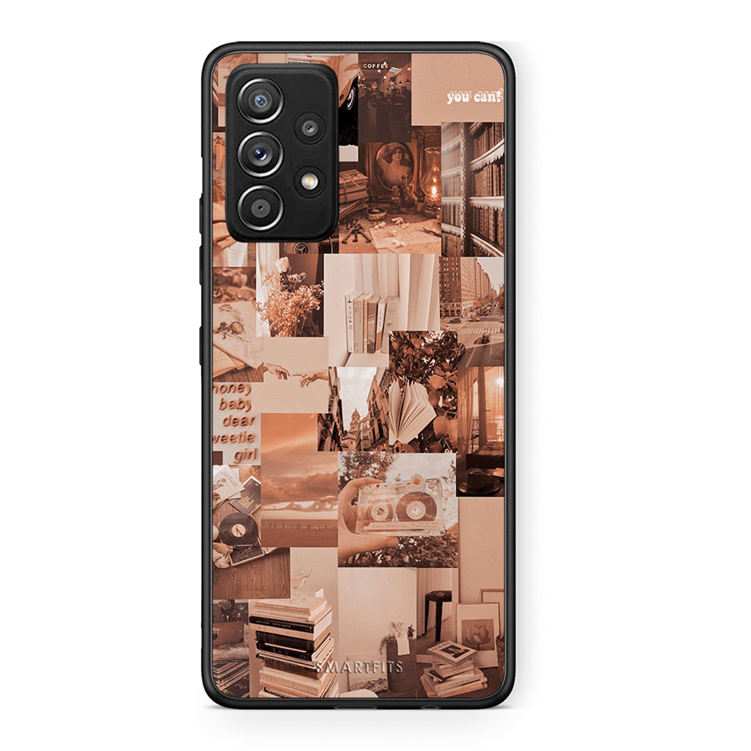 Samsung Galaxy A52 Collage You Can Θήκη Αγίου Βαλεντίνου από τη Smartfits με σχέδιο στο πίσω μέρος και μαύρο περίβλημα | Smartphone case with colorful back and black bezels by Smartfits