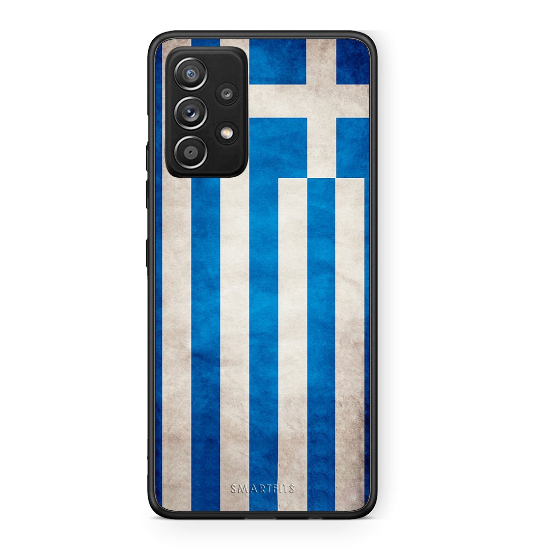 4 - Samsung Galaxy A52 Greece Flag case, cover, bumper
