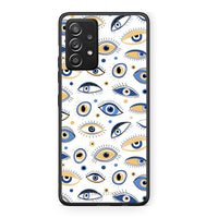 Thumbnail for Samsung Galaxy A52 Ftou Ftou θήκη από τη Smartfits με σχέδιο στο πίσω μέρος και μαύρο περίβλημα | Smartphone case with colorful back and black bezels by Smartfits