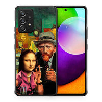Thumbnail for Θήκη Samsung Galaxy A52 Funny Art από τη Smartfits με σχέδιο στο πίσω μέρος και μαύρο περίβλημα | Samsung Galaxy A52 Funny Art case with colorful back and black bezels