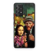 Thumbnail for Samsung Galaxy A52 Funny Art θήκη από τη Smartfits με σχέδιο στο πίσω μέρος και μαύρο περίβλημα | Smartphone case with colorful back and black bezels by Smartfits
