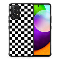 Thumbnail for Θήκη Samsung Galaxy A52 Squares Geometric από τη Smartfits με σχέδιο στο πίσω μέρος και μαύρο περίβλημα | Samsung Galaxy A52 Squares Geometric case with colorful back and black bezels