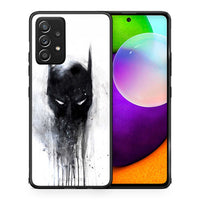 Thumbnail for Θήκη Samsung Galaxy A52 Paint Bat Hero από τη Smartfits με σχέδιο στο πίσω μέρος και μαύρο περίβλημα | Samsung Galaxy A52 Paint Bat Hero case with colorful back and black bezels