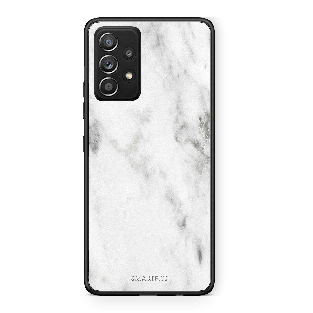 2 - Samsung Galaxy A52 White marble case, cover, bumper
