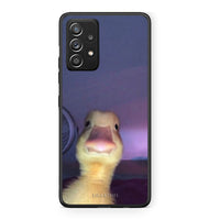 Thumbnail for Samsung Galaxy A52 Meme Duck θήκη από τη Smartfits με σχέδιο στο πίσω μέρος και μαύρο περίβλημα | Smartphone case with colorful back and black bezels by Smartfits