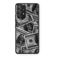 Thumbnail for Samsung Galaxy A52 Money Dollars θήκη από τη Smartfits με σχέδιο στο πίσω μέρος και μαύρο περίβλημα | Smartphone case with colorful back and black bezels by Smartfits