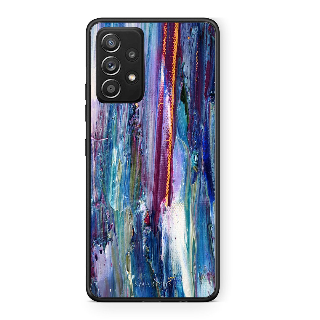 99 - Samsung Galaxy A52 Paint Winter case, cover, bumper