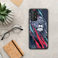 Thumbnail for PopArt Lion Designer - Samsung Galaxy A52 / A52s / A52 5G case