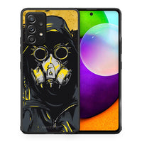 Thumbnail for Θήκη Samsung Galaxy A52 Mask PopArt από τη Smartfits με σχέδιο στο πίσω μέρος και μαύρο περίβλημα | Samsung Galaxy A52 Mask PopArt case with colorful back and black bezels