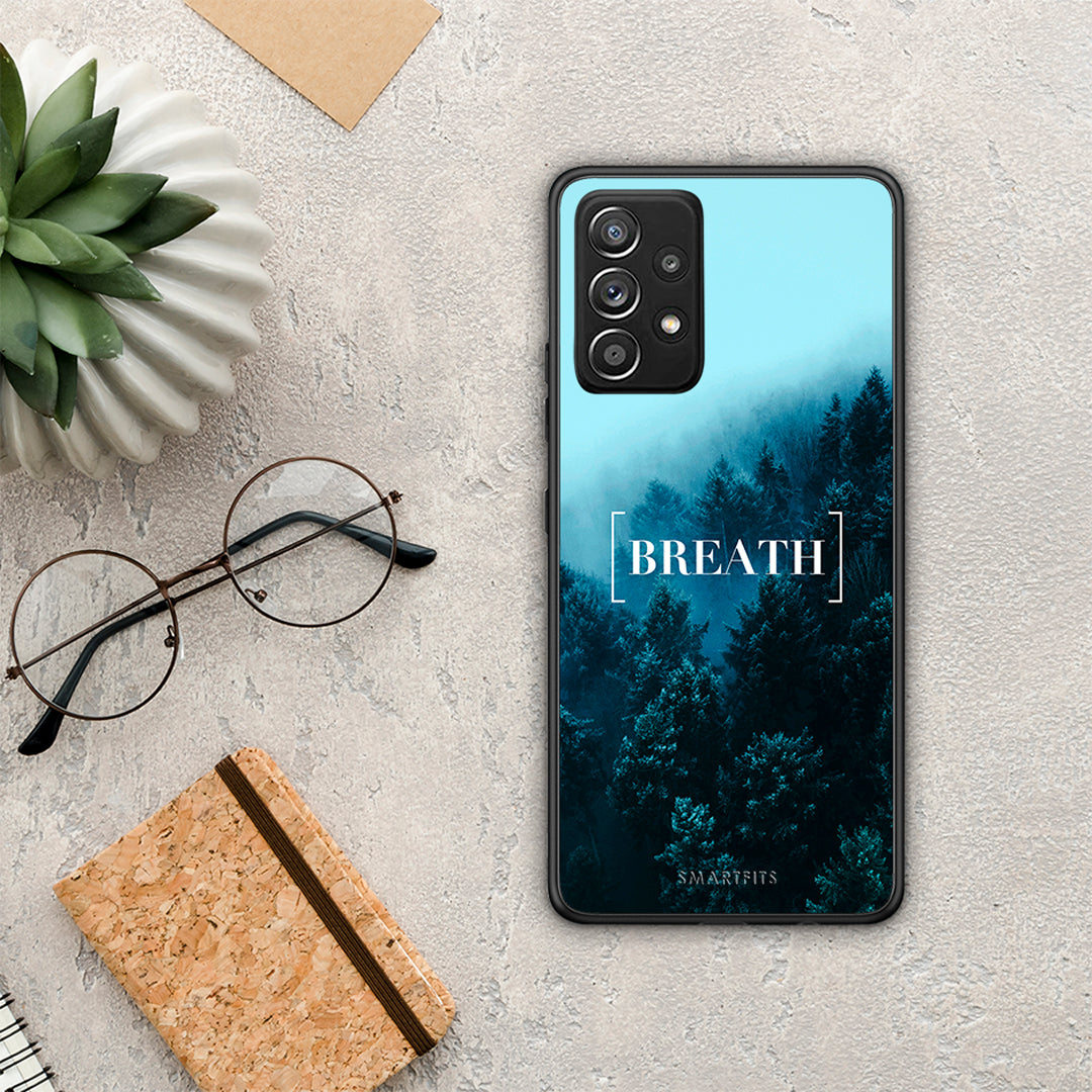 Quote Breath - Samsung Galaxy A52 / A52s / A52 5G case
