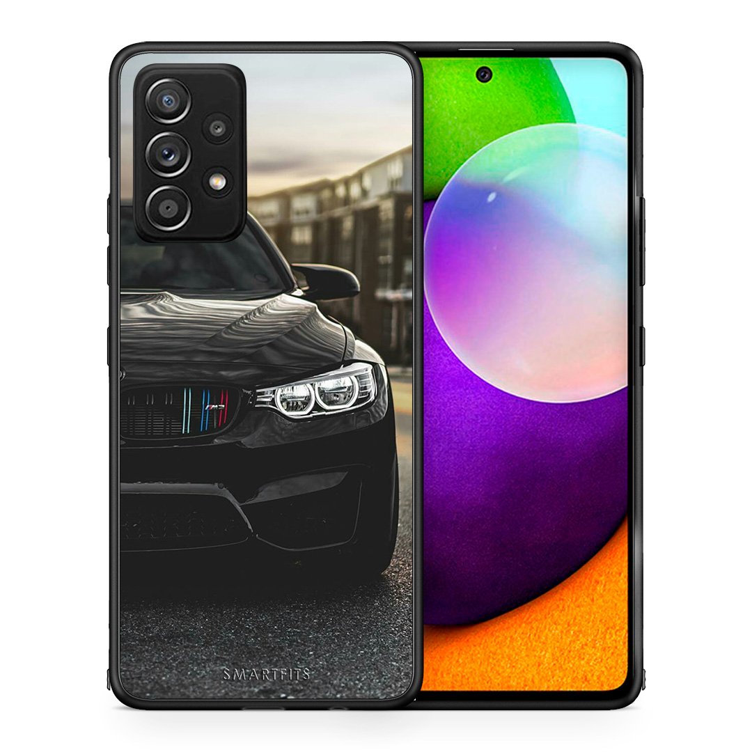 Θήκη Samsung Galaxy A52 M3 Racing από τη Smartfits με σχέδιο στο πίσω μέρος και μαύρο περίβλημα | Samsung Galaxy A52 M3 Racing case with colorful back and black bezels