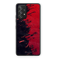 Thumbnail for Samsung Galaxy A52 Red Paint Θήκη Αγίου Βαλεντίνου από τη Smartfits με σχέδιο στο πίσω μέρος και μαύρο περίβλημα | Smartphone case with colorful back and black bezels by Smartfits
