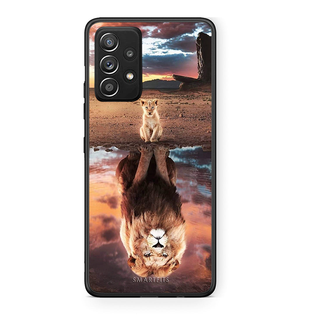 Samsung Galaxy A52 Sunset Dreams Θήκη Αγίου Βαλεντίνου από τη Smartfits με σχέδιο στο πίσω μέρος και μαύρο περίβλημα | Smartphone case with colorful back and black bezels by Smartfits