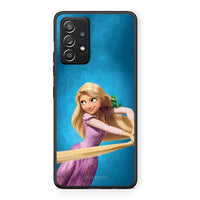 Thumbnail for Samsung Galaxy A52 Tangled 2 Θήκη Αγίου Βαλεντίνου από τη Smartfits με σχέδιο στο πίσω μέρος και μαύρο περίβλημα | Smartphone case with colorful back and black bezels by Smartfits