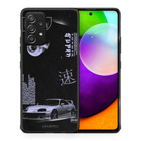 Thumbnail for Θήκη Αγίου Βαλεντίνου Samsung Galaxy A52 Tokyo Drift από τη Smartfits με σχέδιο στο πίσω μέρος και μαύρο περίβλημα | Samsung Galaxy A52 Tokyo Drift case with colorful back and black bezels