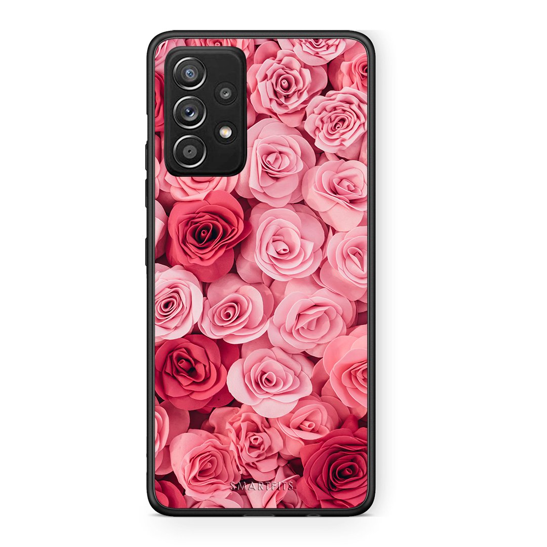 4 - Samsung Galaxy A52 RoseGarden Valentine case, cover, bumper