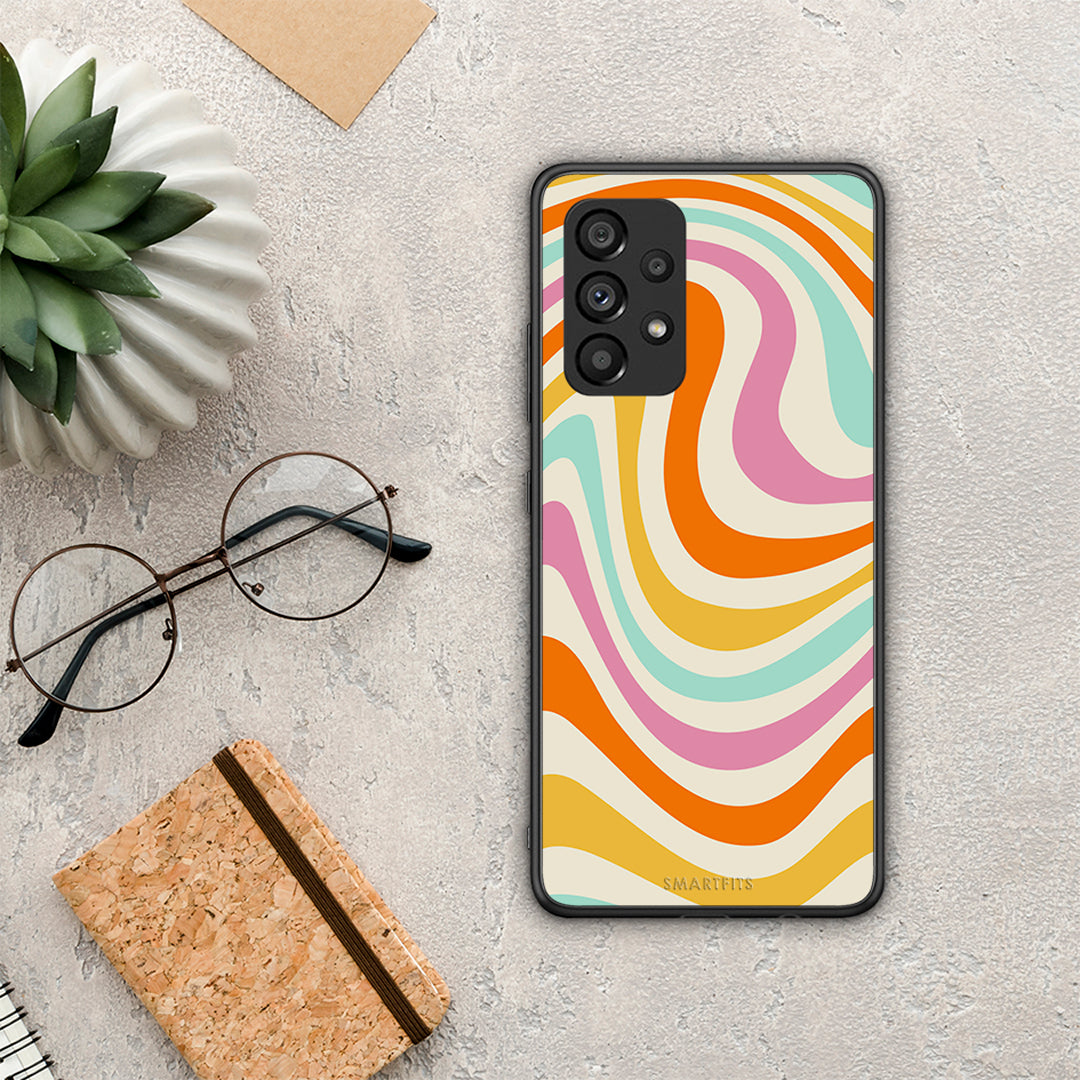 Colorful Waves - Samsung Galaxy A53 5G case