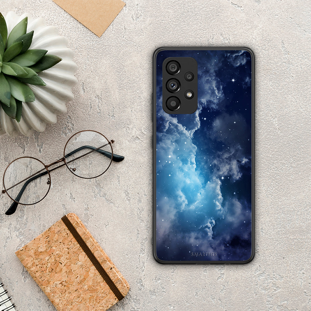 Galactic Blue Sky - Samsung Galaxy A53 5G case