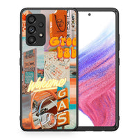 Thumbnail for Θήκη Αγίου Βαλεντίνου Samsung A53 5G Groovy Babe από τη Smartfits με σχέδιο στο πίσω μέρος και μαύρο περίβλημα | Samsung A53 5G Groovy Babe case with colorful back and black bezels