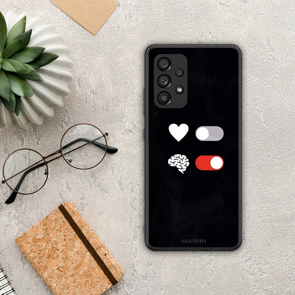 Heart vs Brain - Samsung Galaxy A53 5G case