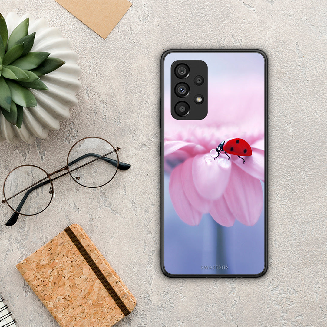Ladybug Flower - Samsung Galaxy A53 5G case