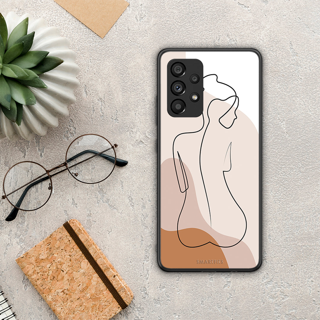 Lineart Woman - Samsung Galaxy A53 5G case