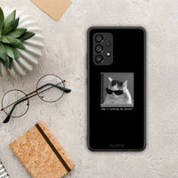 Thumbnail for Meme Cat - Samsung Galaxy A53 5G case