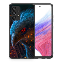 Thumbnail for Θήκη Samsung A53 5G Eagle PopArt από τη Smartfits με σχέδιο στο πίσω μέρος και μαύρο περίβλημα | Samsung A53 5G Eagle PopArt case with colorful back and black bezels
