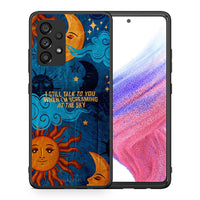 Thumbnail for Θήκη Samsung A53 5G Screaming Sky από τη Smartfits με σχέδιο στο πίσω μέρος και μαύρο περίβλημα | Samsung A53 5G Screaming Sky case with colorful back and black bezels