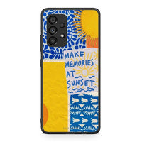 Thumbnail for Samsung A53 5G Sunset Memories Θήκη από τη Smartfits με σχέδιο στο πίσω μέρος και μαύρο περίβλημα | Smartphone case with colorful back and black bezels by Smartfits