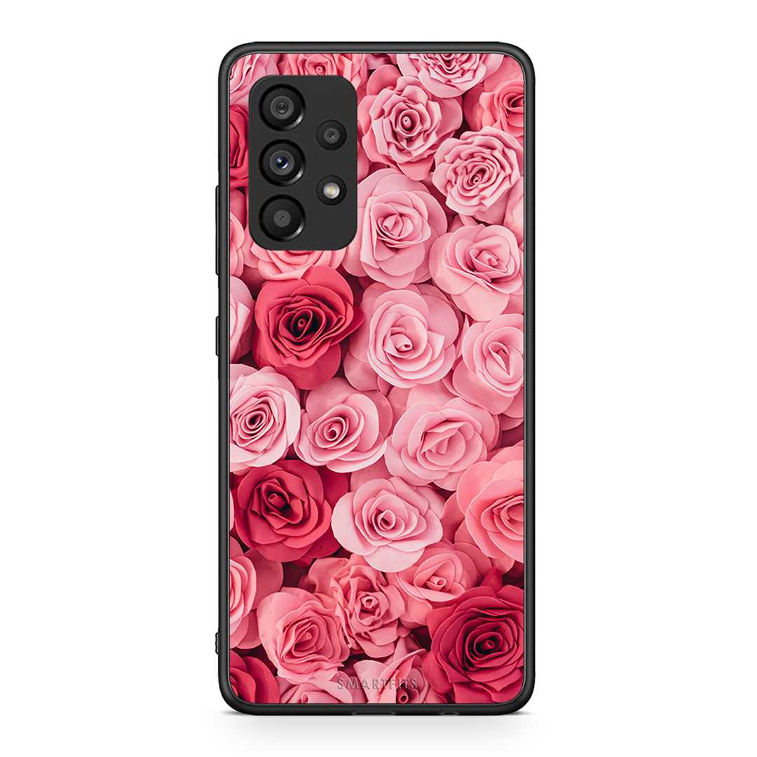 4 - Samsung A53 5G RoseGarden Valentine case, cover, bumper
