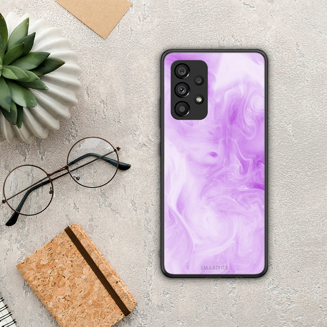 Watercolor Lavender - Samsung Galaxy A53 5G case