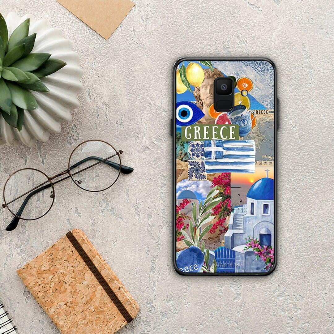 All Greek - Samsung Galaxy A6 2018 case