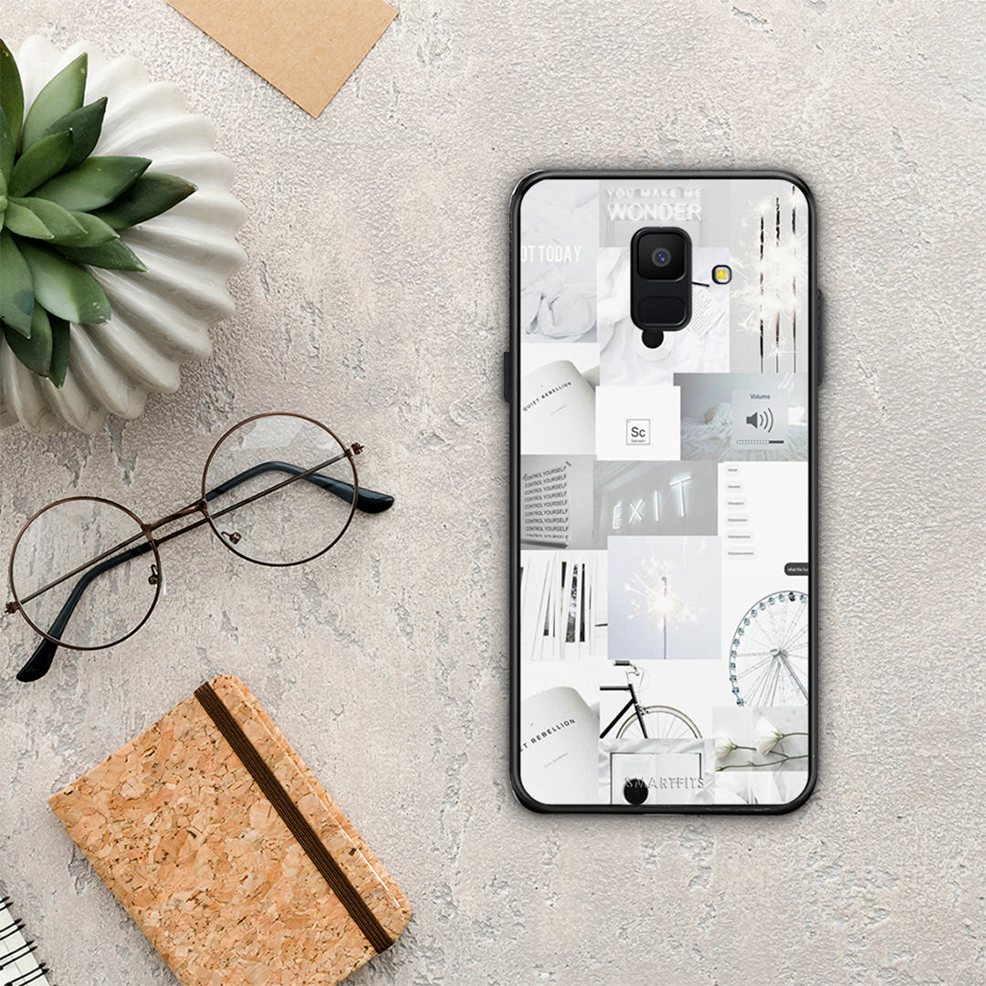 Collage Make Me Wonder - Samsung Galaxy A6 2018 case