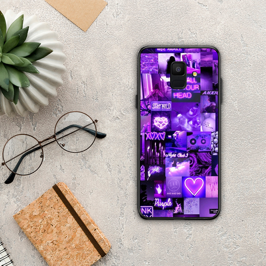 Collage Stay Wild - Samsung Galaxy A6 2018 case