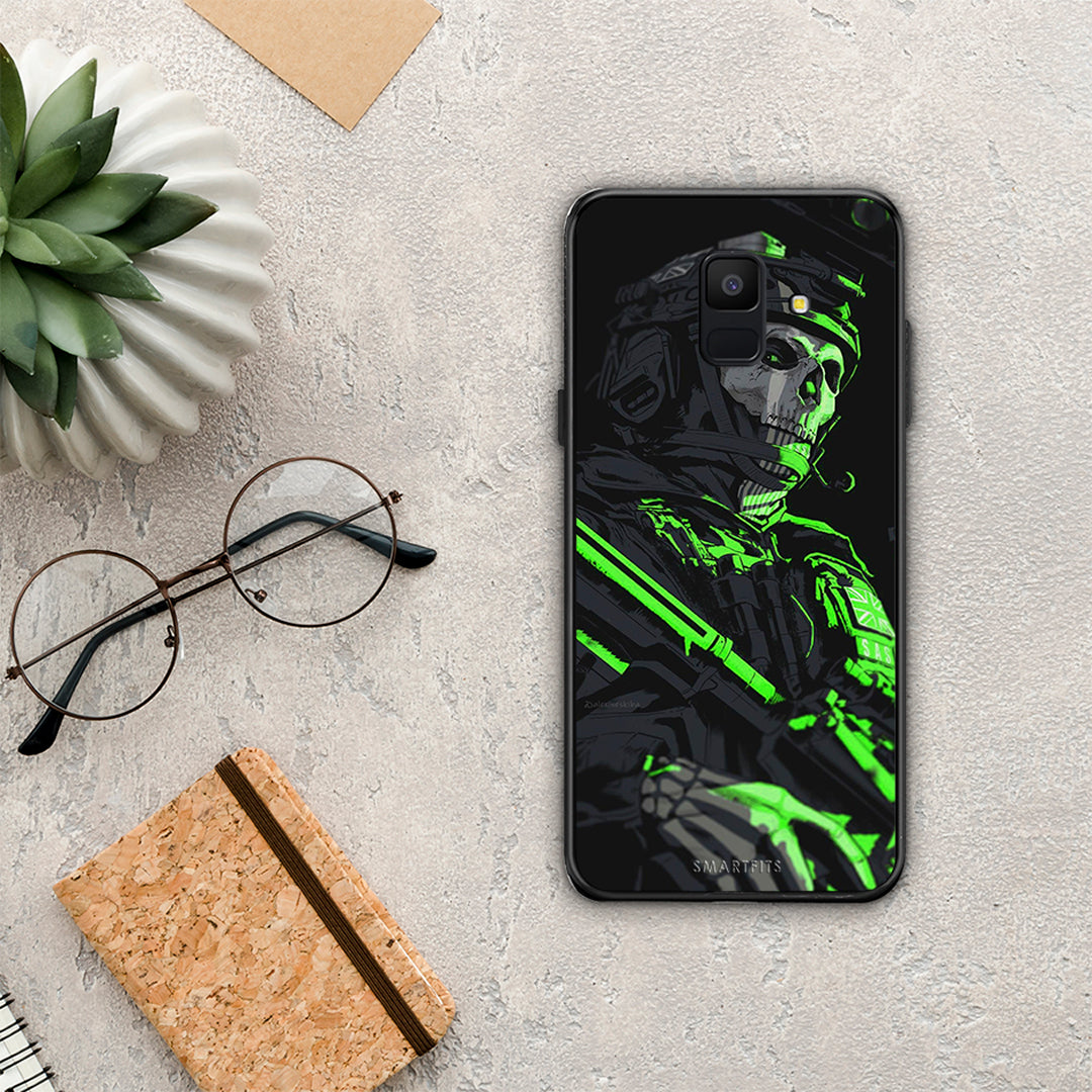 Green Soldier - Samsung Galaxy A6 2018 case