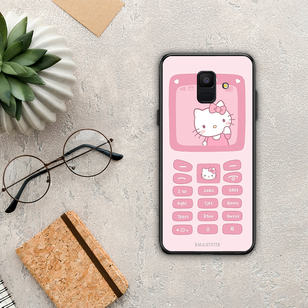Hello Kitten - Samsung Galaxy A6 2018 case