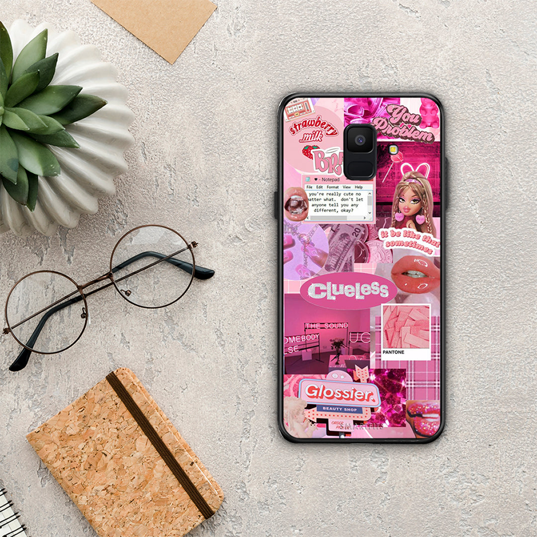 Pink Love - Samsung Galaxy A6 2018 case