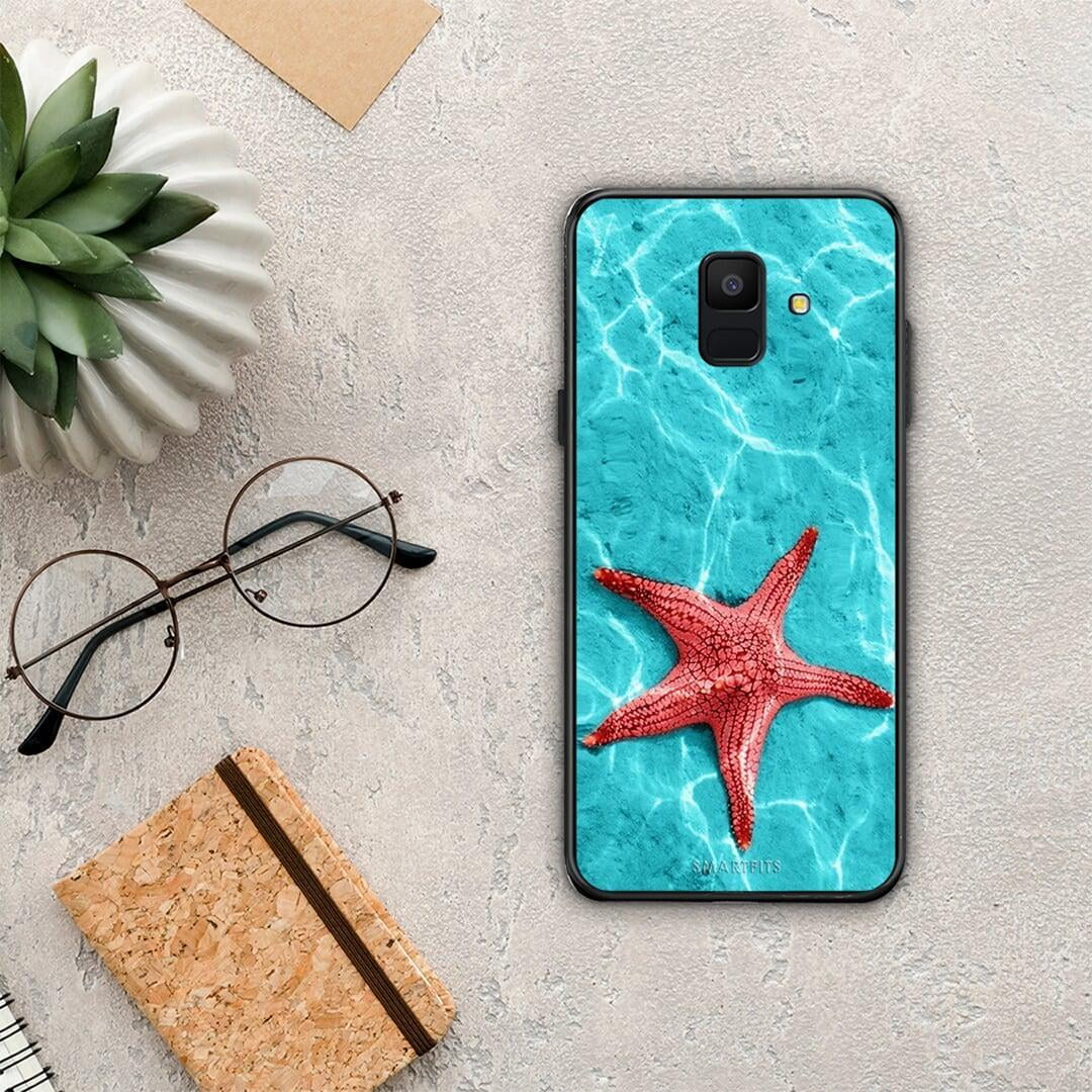 Red Starfish - Samsung Galaxy A6 2018 case