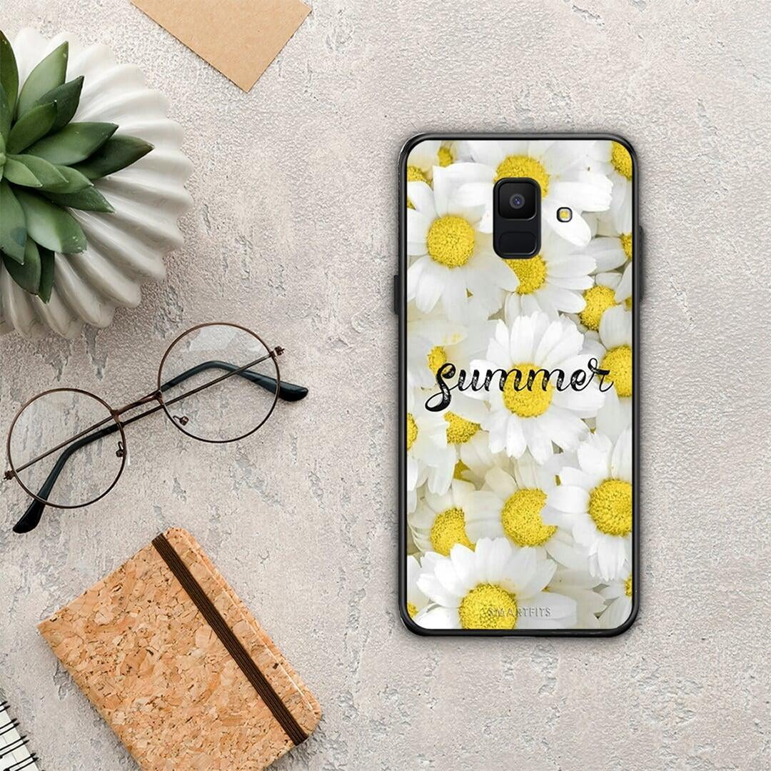 Summer Daisies - Samsung Galaxy A6 2018 case