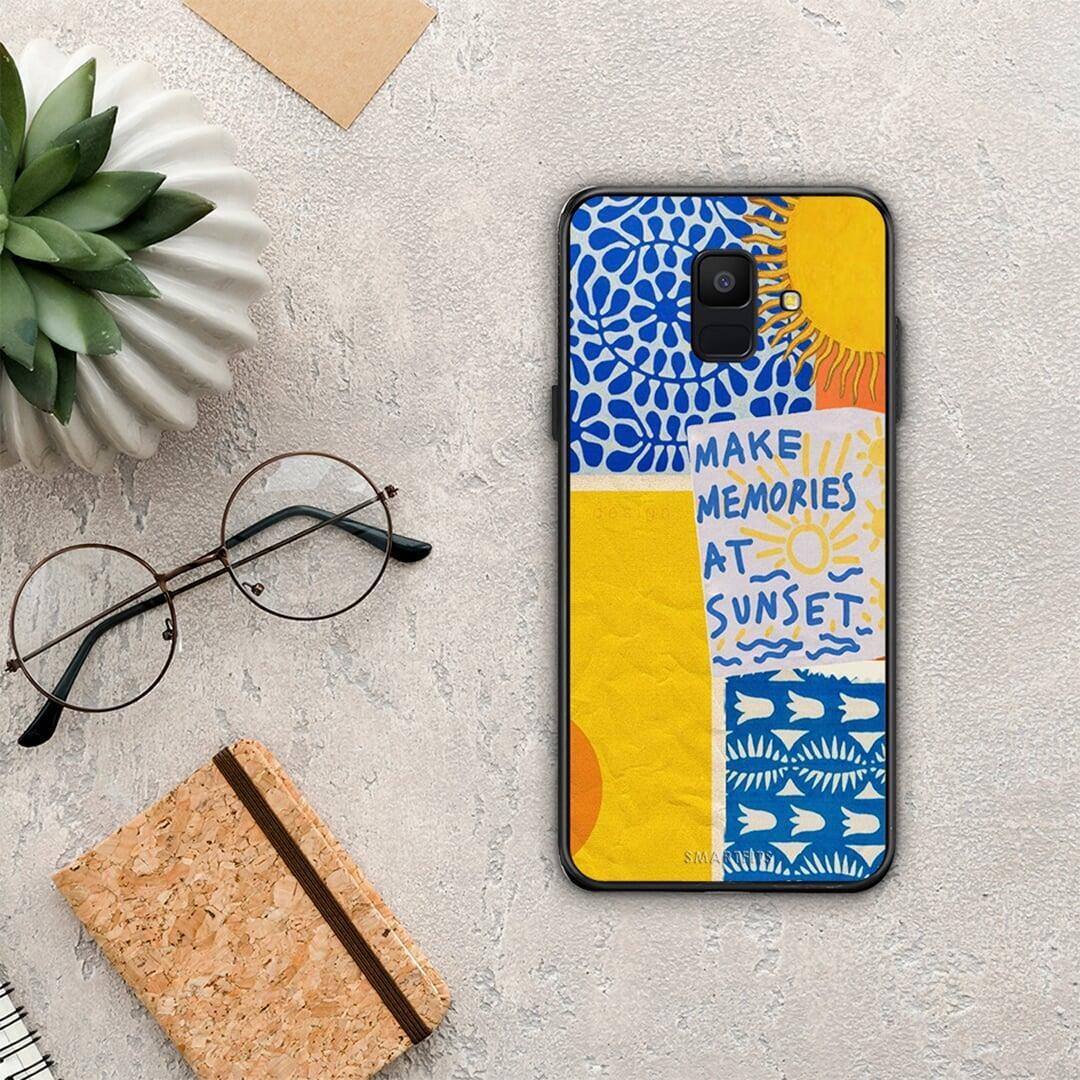 Sunset Memories - Samsung Galaxy A6 2018 case