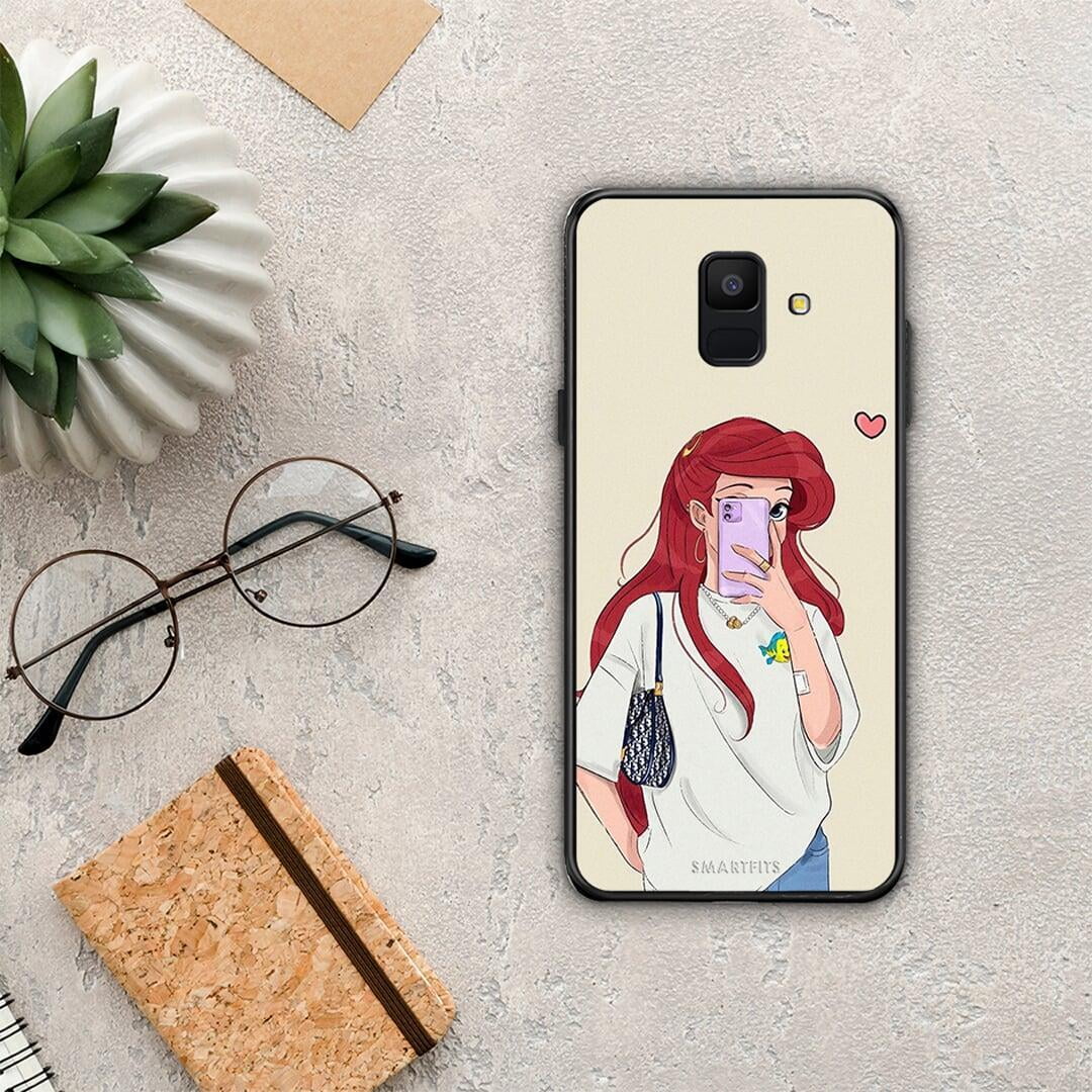 Walking Mermaid - Samsung Galaxy A6 2018 case
