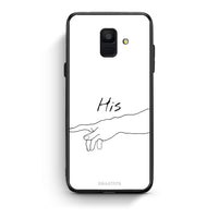 Thumbnail for samsung A6 Aeshetic Love 2 Θήκη Αγίου Βαλεντίνου από τη Smartfits με σχέδιο στο πίσω μέρος και μαύρο περίβλημα | Smartphone case with colorful back and black bezels by Smartfits