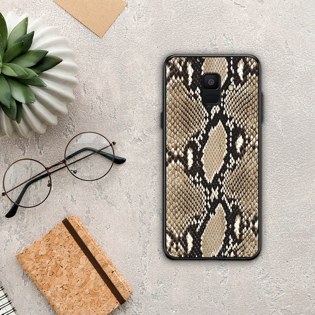 Animal Fashion Snake - Samsung Galaxy A6 2018 case