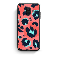 Thumbnail for 22 - samsung galaxy A6  Pink Leopard Animal case, cover, bumper
