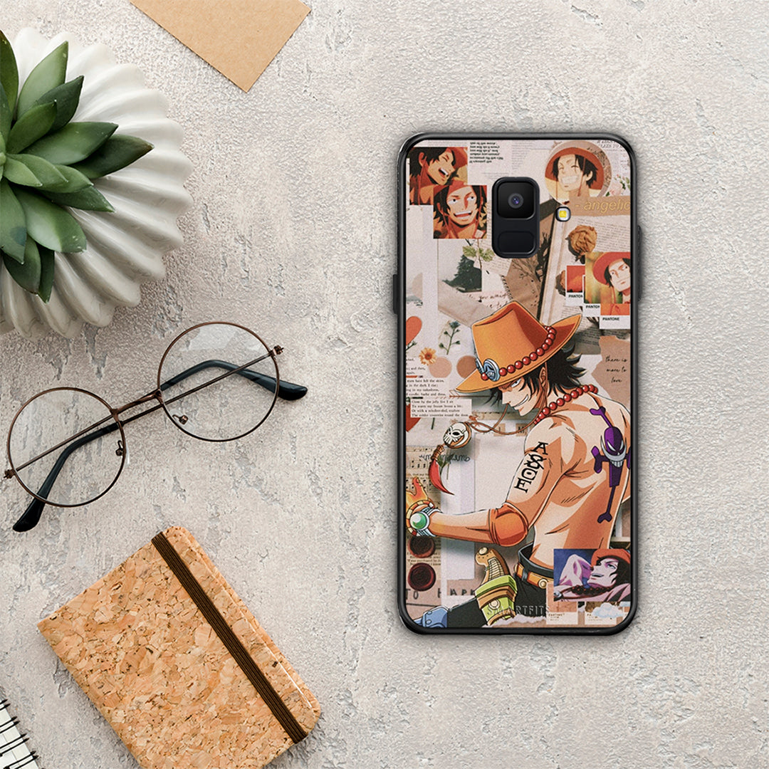 Anime Collage - Samsung Galaxy A6 2018 case