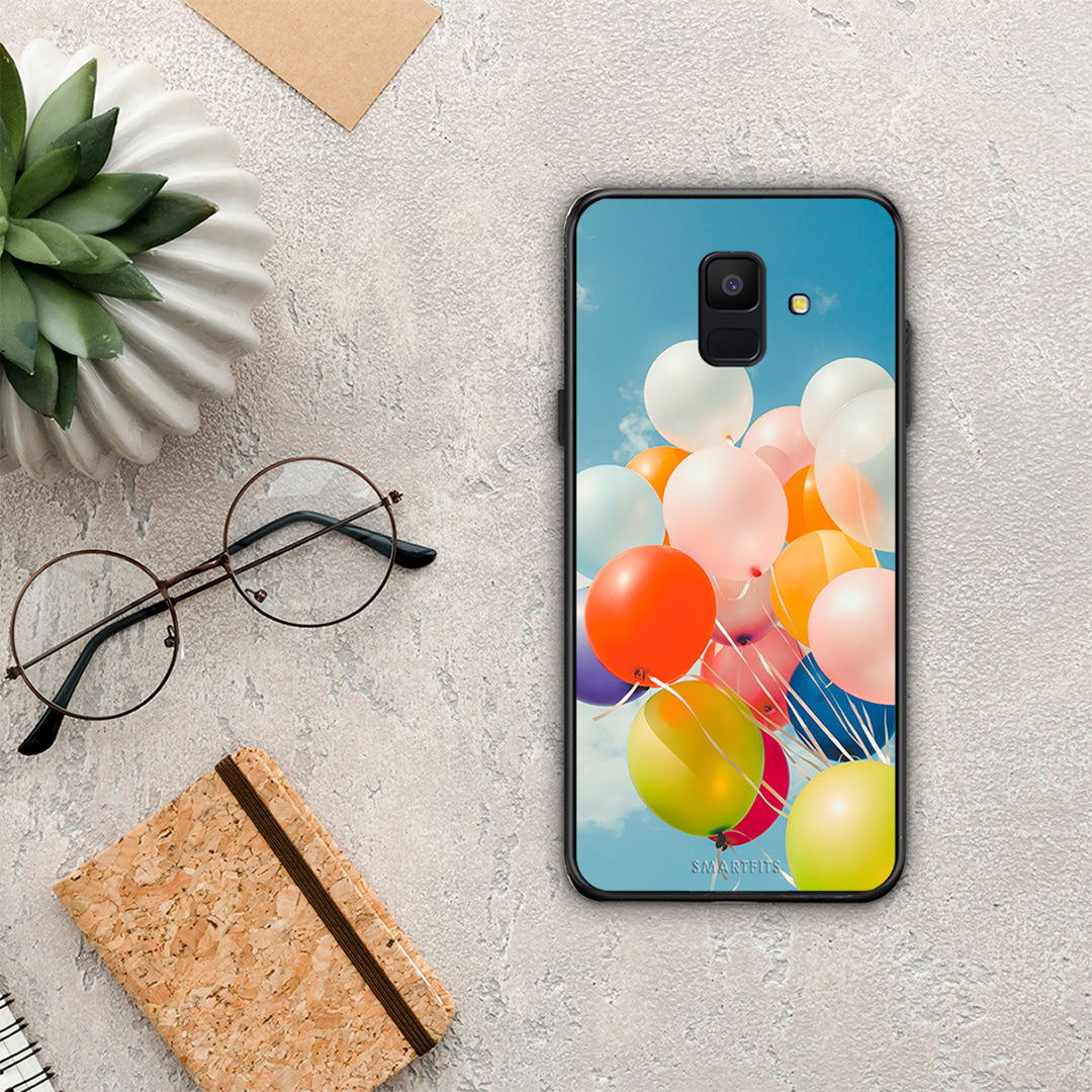 Colorful Balloons - Samsung Galaxy A6 2018 case