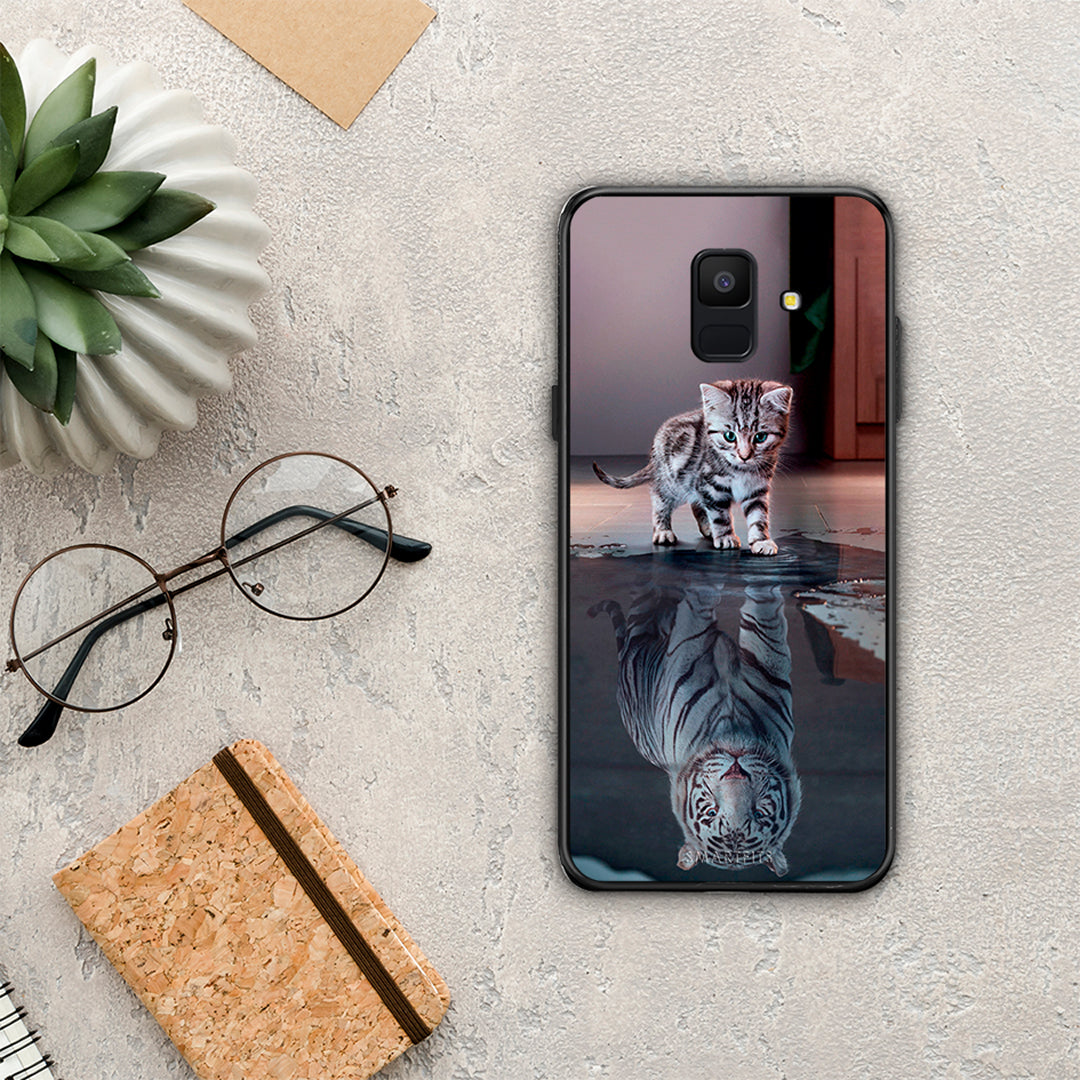 Cute Tiger - Samsung Galaxy A6 2018 case