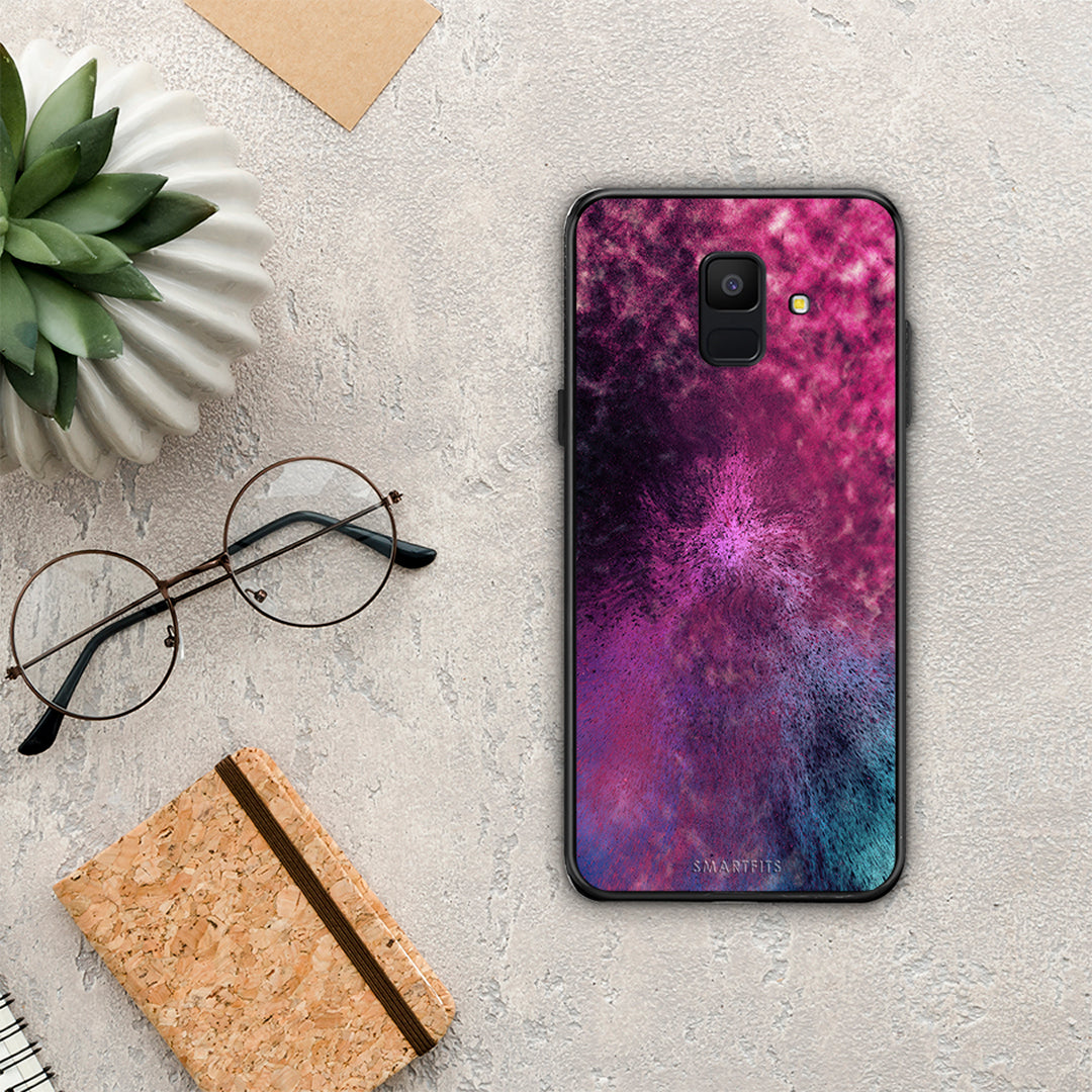 Galactic Aurora - Samsung Galaxy A6 2018 case